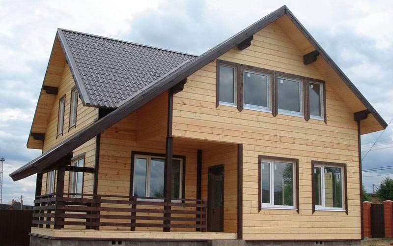 Лучший проект под ключ, Строительство деревянных домов (коттеджей) в Смоленске и Смоленской области под ключ.
