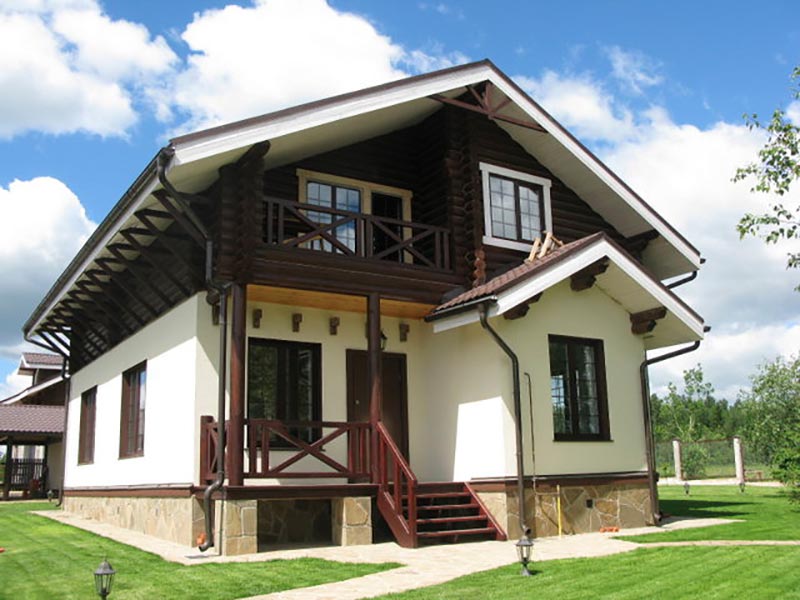 Строительство кирпичного дома цены под ключ в СПб Проект №37.