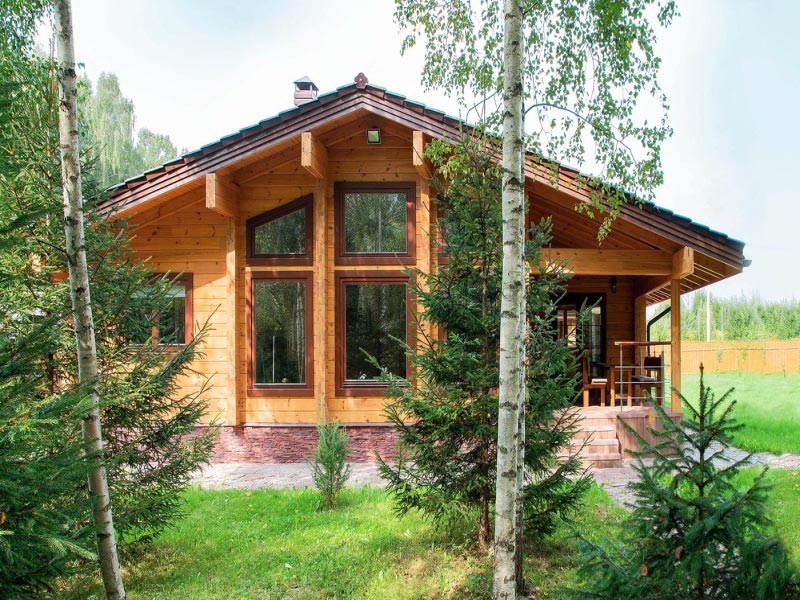 Строительство одноэтажных домов под ключ цены в москве., проект