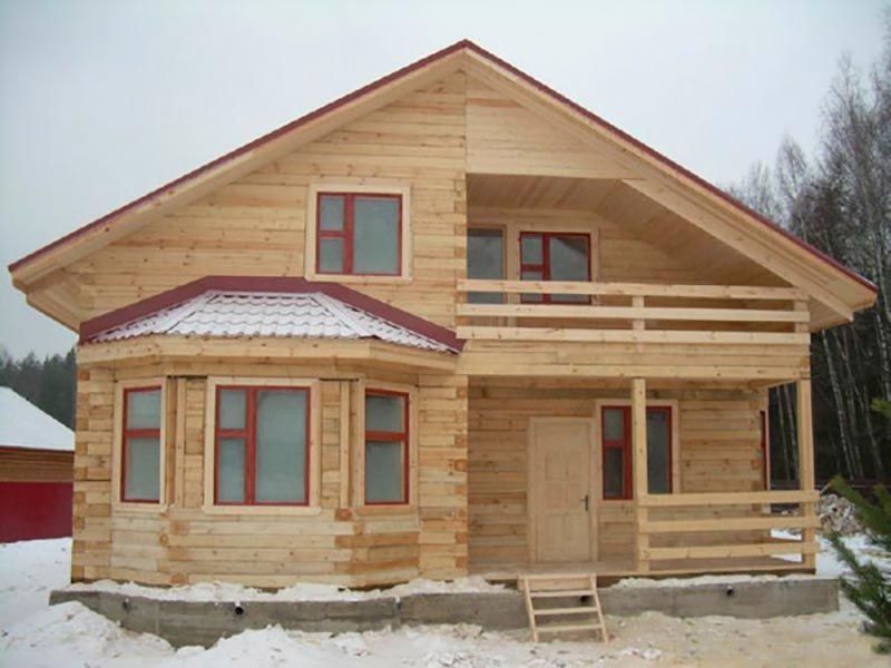 Строительство домов из газобетона под ключ в Иркутске.